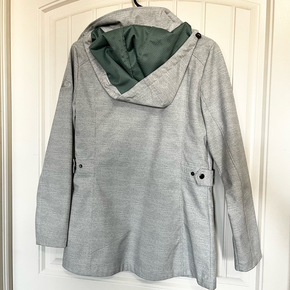 GERRY Gray Jacket with Hood - Picture 3 of 3